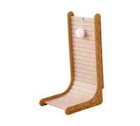 drburpily Griffoir Durable pour Chat, Tapis de Couchage, Accessoire Indispensable pour Faire Ses Griffes, pour Les Animaux d'intérieur, protège Vos Meubles, Beige, 30 x 33 x 60 cm