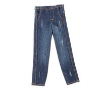 drburpily Jeans en Denim créatifs à l'échelle 1/12 pour figurines d'action, accessoires de mode fantastiques pour faire ressortir les figurines miniatures 1/12 Scale Denim Jeans