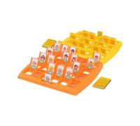 drburpily Jeu de détective captivant pour 2 Joueurs, Plateau de Jeu devinettes, activité familiale pour développer Le raisonnement logique, Cadeau d'éveil, Jaune, 11.3 x 12.5 x 2.5 cm