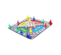 drburpily Jeu Familial Traditionnel de Ludo : Un Jeu de société captivant pour Petits et Grands. Idéal pour Les réunions de Famille. Solide et Durable. Ce de société n'est
