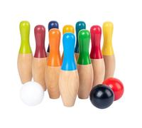 drburpily Jouets de Bowling éducatifs, Cadeau de fête d'anniversaire, Inspire l'apprentissage grâce au Jeu de Boule de Bowling pour Tout-Petits, intérieur et extérieur,