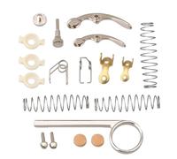 drburpily Kit de réparation pour trompette avec clés de piston et ressorts piston. Solutions polyvalentes pour améliorer la fluidité jeu. Améliorez votre confort jeu grâce Pour aux boutons doigt.