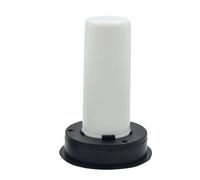 drburpily Lampes solaires de remplacement pour lanternes à flamme étanches, panneaux solaires de remplacement en ABS pour lampes de jardin, 12.4 * 8.5 cm