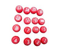 drburpily Les Boules numérotées de Billard Classique sont des Accessoires indispensables pour Vos Parties de Billard. Elles offrent des Variations passionnantes et Constituent Un