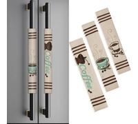 drburpily Lot de 3 gants de pour poignée réfrigérateur, pour appareil électroménager, pour four, anti-poussière