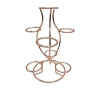 drburpily Mettez en Valeur Vos Objets décoratifs à la Maison, au Bureau dans Une galerie grâce à Cette étagère métallique ornée de Pierres, de Cristaux et de Cristaux, Style A