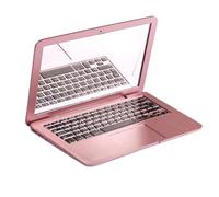 drburpily Miroir de poche compact et fonctionnel, petit, Rose, 6.6 x 9.4 cm