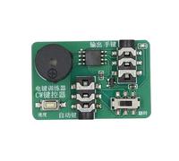 drburpily Oscillateur à clé Manuelle, contrôleur à clé Automatique, Module oscillateur Portable Compatible avec différents Types d'alimentation Externe, contrôleur CW Automatique et Manuel, Formation