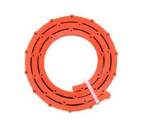 drburpily Outil de travail du bois durable pour le profilage de courbes. Gabarit flexible et innovant à engrenages pour des résultats garantis à chaque projet, Orange, 1M