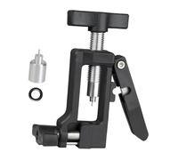 drburpily Outil d'insertion de raccord pour Flexible hydraulique de vélo. Coupe efficacement Les Flexibles Lors l'installation des connecteurs Frein, Nylon Blanc Noir, 93mm