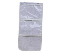 drburpily Pochette de Rangement Suspendue en Feutre pour Tableaux, garantissant durabilité et longévité. Sac de Rangement Polyvalent pour l'exposition d'œuvres d'art en Maternelle, Gris, 3 Grille