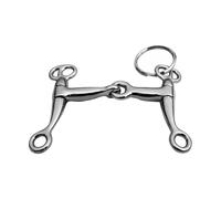 drburpily Porte-clés élégant en alliage pour sac à main, idéal pour les passionnés d'équitation. Superbe porte-clés mors de cheval. Idée cadeau pratique pour tous les cavaliers.