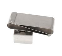 drburpily Porte-Craie de Billard Portable, Robuste et Pratique, idéal pour Les Joueurs de Billard en déplacement. Porte-Craie en métal pour Queue de, Carré, Longueur 5.3 cm