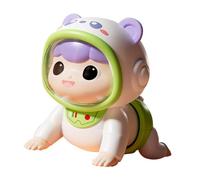 drburpily Poupée Rampante Multifonction pour bébé, Cadeau d'anniversaire pour Filles et garçons. Cette poupée électrique Encourage Le Jeu Actif et stimule l'éveil des Tout-Petits. Un Adorable Jouet