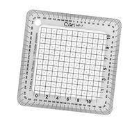 drburpily Rapporteur à échelle claire, outil de lecture de cartes pratique pour les mesures navigation et les études géographiques. Règle précision pour architectes et ingénieurs.