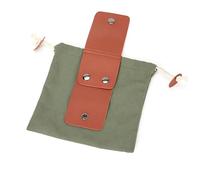 drburpily Sac de Recherche de Nourriture de Style Vintage, avec Accessoires matériels durables, Choisissez des matériaux durables pour Le Sac de Recherche de Nourriture, Peut être utilisé, Vert