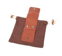 drburpily Sac de Recherche de Nourriture de Style Vintage, avec Accessoires matériels durables, Choisissez des matériaux durables pour Le Sac de Recherche de Nourriture, Peut être utilisé, café