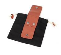 drburpily Sac de Recherche de Nourriture de Style Vintage, avec Accessoires matériels durables, Choisissez des matériaux durables pour Le Sac de Recherche de Nourriture, Peut être utilisé, Noir