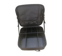 drburpily Sacoche à Outils Robuste et Portable avec Plusieurs Compartiments pour Une Organisation optimale des Outils. Étui de Transport léger et résistant avec Fermeture éclair, XS 2 Couches