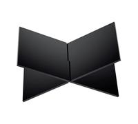 drburpily Support de livres en acrylique pour bureau alliant praticité et robustesse, idéal pour divers ouvrages de lecture. Étagère lecture ouverte. Accessoires rangement. Chevalet.