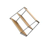 drburpily Support de tasses à café à 3 niveaux, étagère multifonctionnelle pour tasses, condiments, bols, noir S