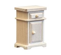drburpily Table de Chevet Miniature en Bois Durable pour Maison de poupée, échelle 1/12. Idéale pour la Simulation et la décoration Maison, pour Elle ne se déforme Pas Facilement et constitue Un