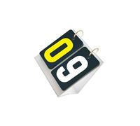 drburpily Tableau de Score pour Tennis de Table et Volley-Ball, Chiffres faciles à Retourner, Compact et Pratique pour Divers Sports et Jeux compétitifs. Tableau de Score