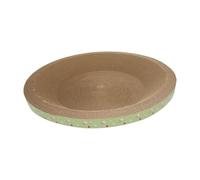 drburpily Tapis à griffer Fonctionnel pour Chat, utilisable comme lit canapé. Ce Tapis à griffer en Carton ondulé Offre Un Espace sécurisé pour Le, Jaune Vert, 48 x 8.5 cm