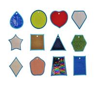 drburpily Tapis de Jeu sensoriel texturé, Jouet interactif engageant, conçu pour Soutenir Le développement du langage Tout en Jouant pour aux Enfants, Tapis de Jeu texturé, Jouet