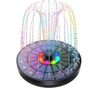 drburpily Transformez Votre Jardin avec Cette Fontaine de 5 W dotée de | automatiques et colorées qui créent une ambiance époustouflante.