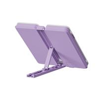 drburpily Un étui Multifonctionnel avec Support, Une Grande capacité et Un Crayon Pliable Peuvent être utilisés comme étuis d'organisation d'étagère, Violet