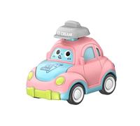 drburpily Voiture à Pousser et à Utiliser, véhicule de Jeu créatif Unique pour bébés et Enfants d'âge préscolaire, Rose, 7x9.3x7.8cm