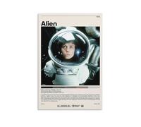 DRDPLXGU Poster rétro sur toile Alien Ridley Scott - Décoration murale pour salon, chambre à coucher - 50 x 75 cm