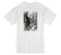 drdSED66DD Harold Lloyd Silent Film Movie Star Comedy T-Shirt White L