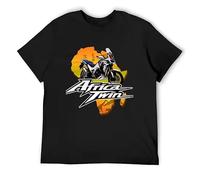 drdSED66DD Kopie Von Africa Touring Twin Motorcycle Sign Off-Road Bike T-Shirt Black M