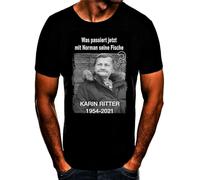 drdSED66DD Out with The Creatures!!! RIP Karin Knight T-Shirt Black 3XL