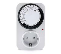 DRE-4000W Programmateur journalier mécanique avec Voyant Blanc 120x85x72mm 16A