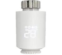 DRE-Tête Thermostatique Radiateur , Vanne Thermostatique Connectée Programmable, Thermostat Radiateur Compatible avec Alexa, Smart