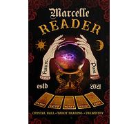 Dreacoss Plaque murale rétro en aluminium pour lecteur de tarot, décoration murale, cadeau pour les lecteurs de tarot, 20,3 x 30,5 cm