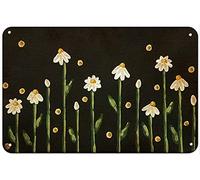 Dreacoss Plaque rétro en étain avec fleurs sauvages - Décoration murale amusante pour maison, café, bureau, magasin, pubs, club - 140 x 200 mm - CF-493