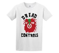 Dread at The Controls Worn by Joe Strummer Mens Short Sleeve White XL
