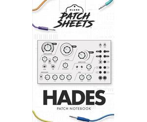 Dreadbox Hades Blank Patch Sheets Notebook: Become a more organized songwriter with this Blank Patch Sheet notebook so you can spend more time creating and less time forgetting.