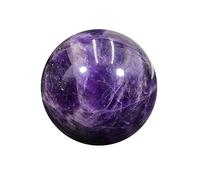 Dream Amethyst Ball Stone Polished Home Living Room Porch Decoration feng Shui Ornaments,Purple,50mm Gemstone Stone