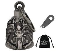 Dream Apparel Sonnette de moto pour motard, grelot de fantômes lourds, accessoires et porte-clés pour porte-bonheur