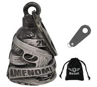 Dream Apparel Sonnette de moto pour motard, grelot de fantômes lourds, accessoires et porte-clés pour porte-bonheur