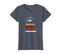 Dream Beliem réussit à réussir en Montagne T-Shirt, Femme, Bleu Chiné, XS