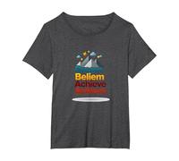 Dream Beliem réussit à réussir en Montagne T-Shirt, Femme Grandes Tailles, Chiné Foncé, 4X