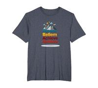 Dream Beliem réussit à réussir en Montagne T-Shirt, Homme Grandes Tailles, Bleu Chiné, 5X Tall