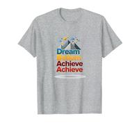 Dream Beliem réussit à réussir en Montagne T-Shirt, Homme, Gris Chiné, L