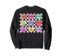 Dream Big 4 Ever Be Mine Let's Kiss Be True Awesome Love Bug Sweatshirt
